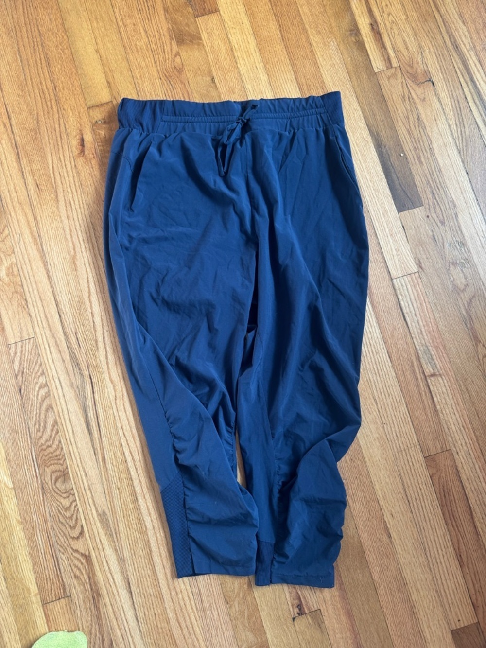 Women's Navy Drawstring Jogger Pants